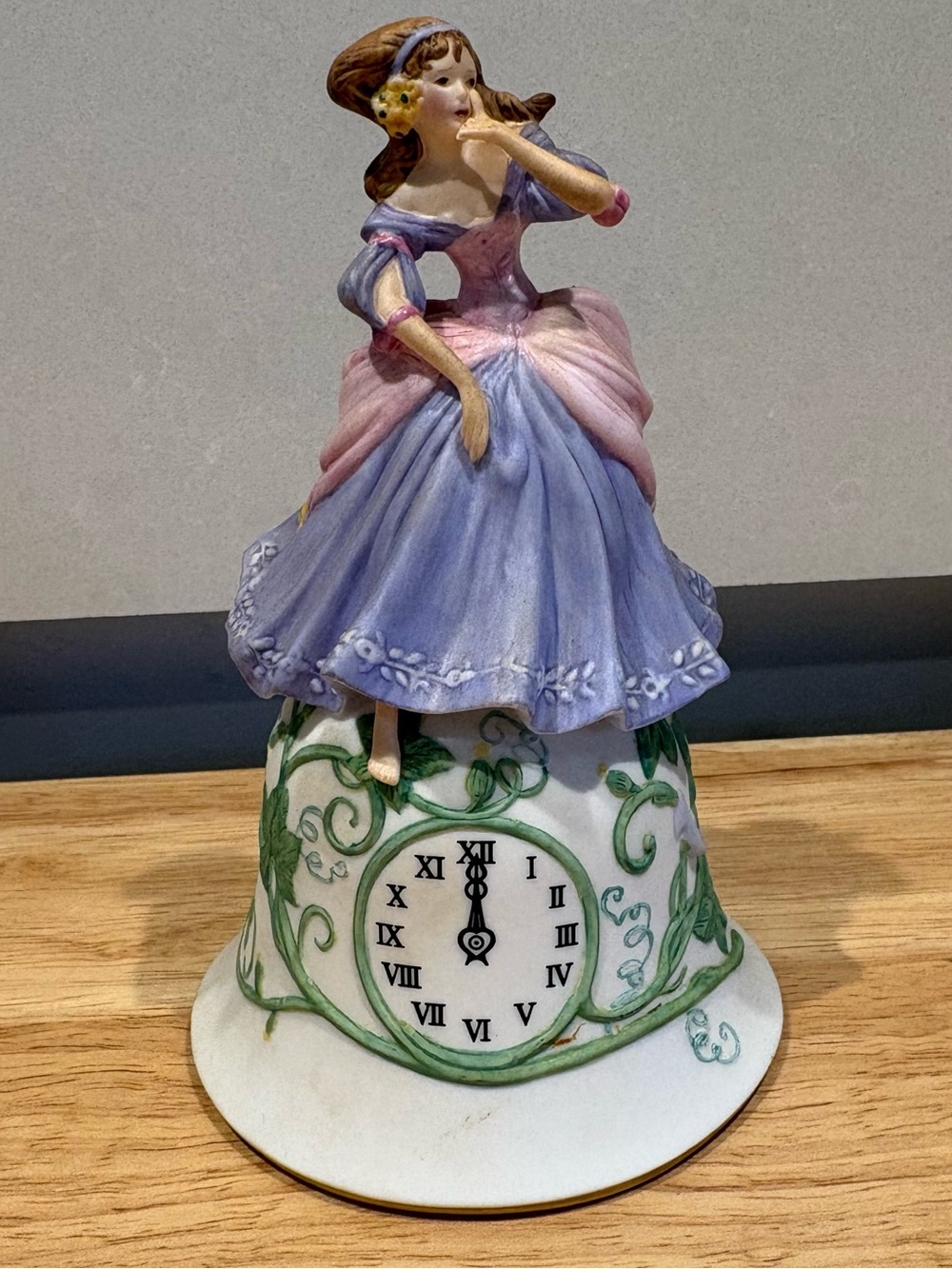 Vintage 1984 Franklin Porcelain Cinderella Bell by Trina Hyman